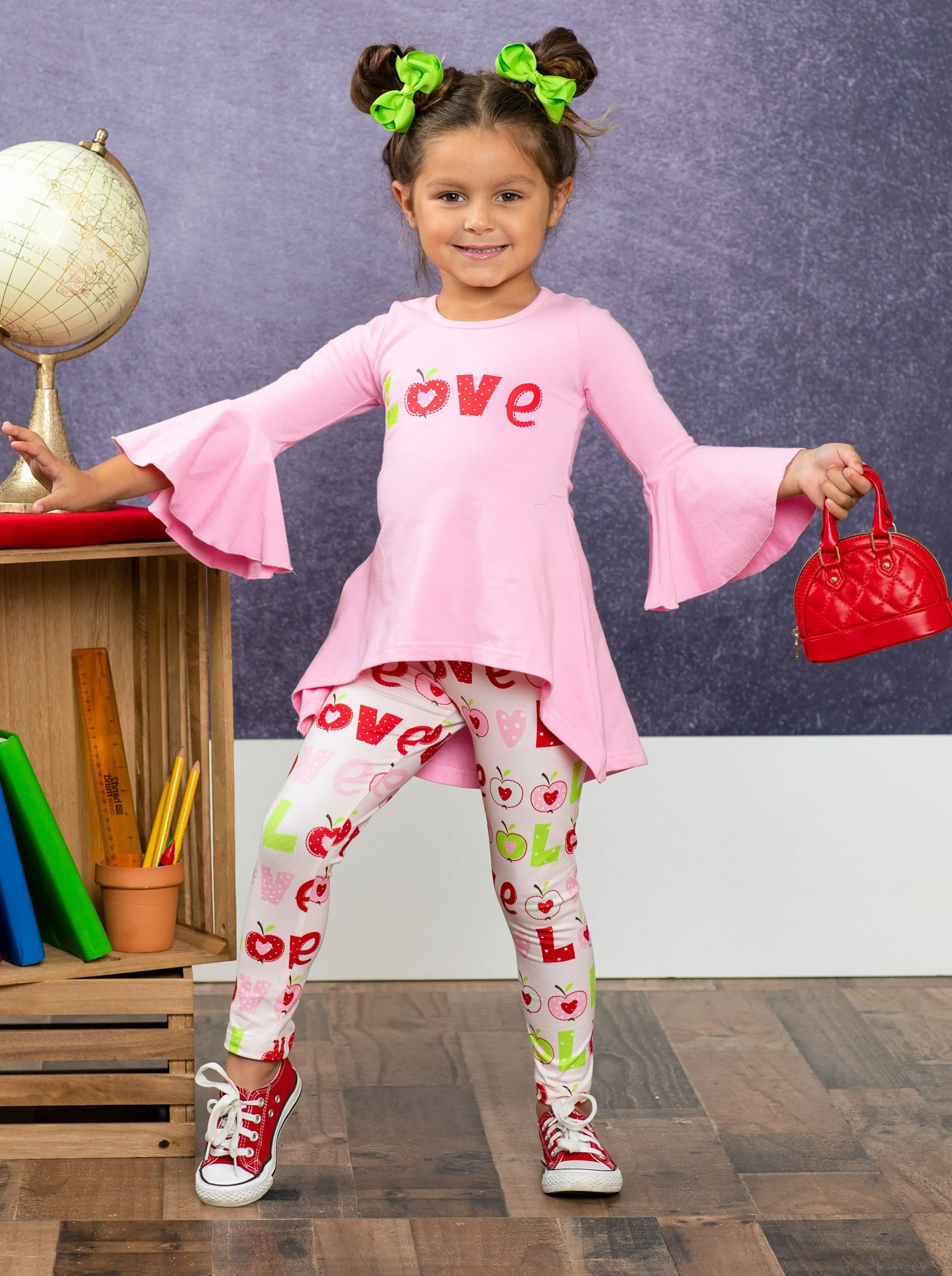 Love Learning Hi-Lo Tunic and Legging Set