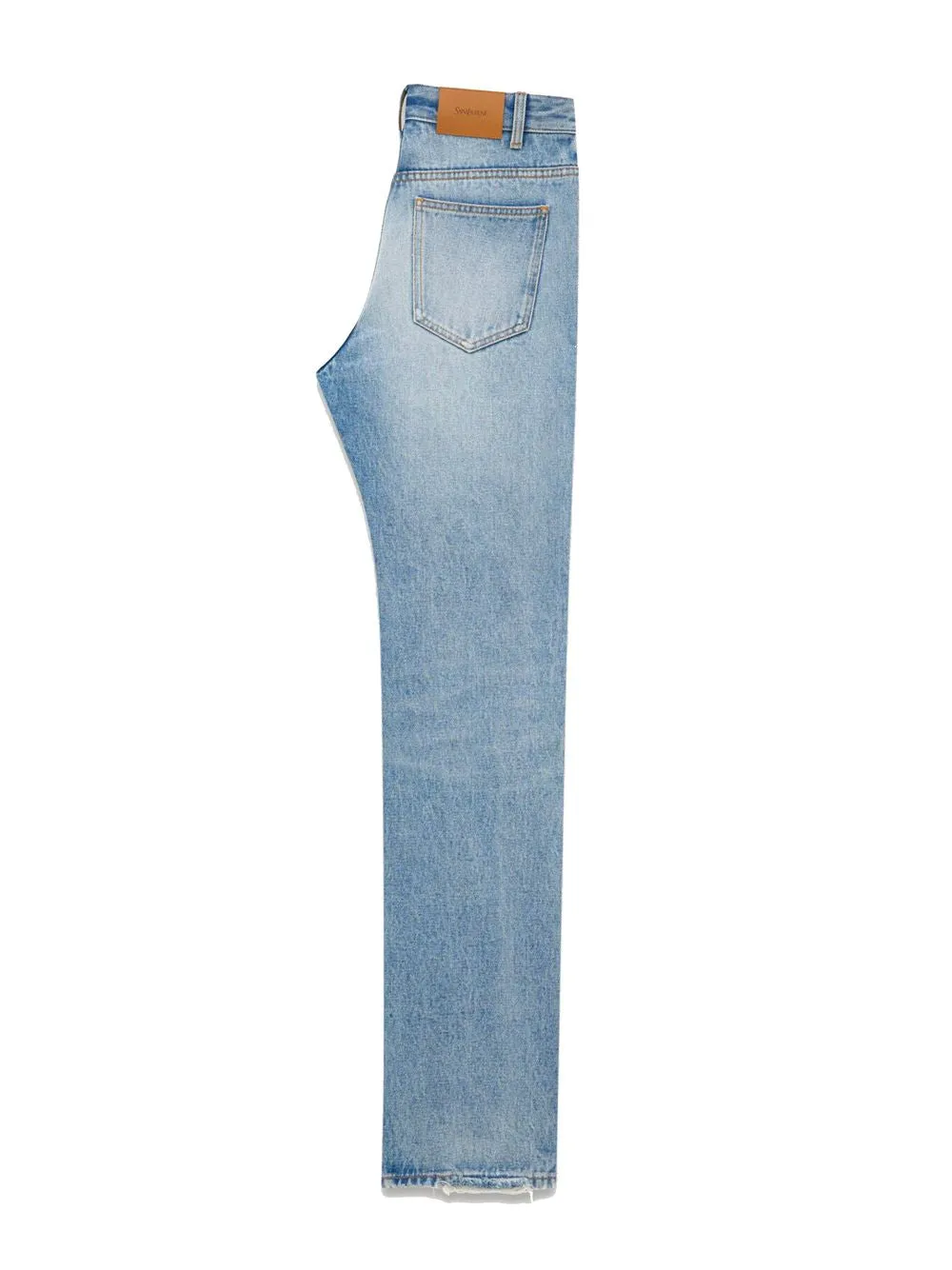 LOW WAIST JEANS IN SICILY BLUE DENIM