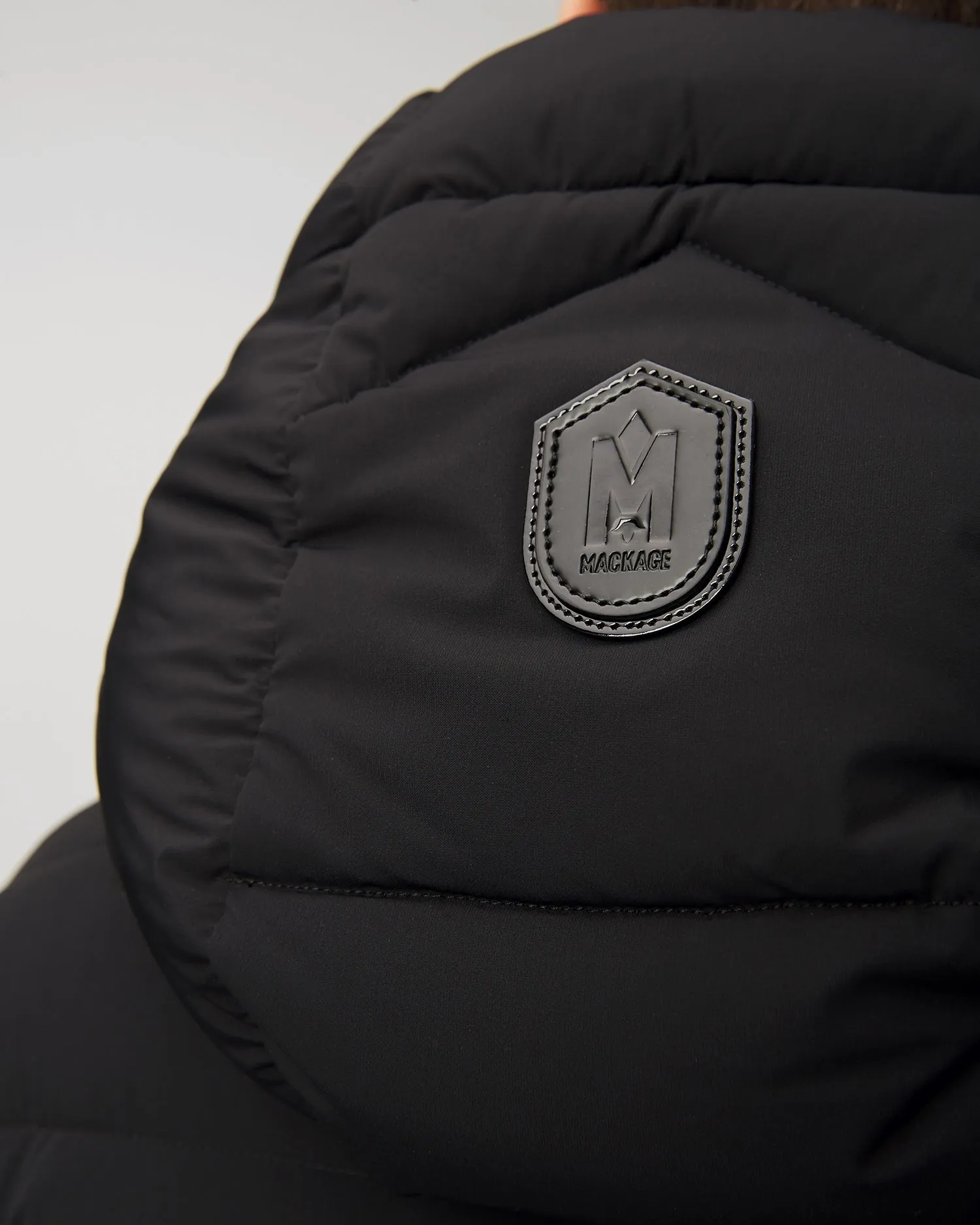 Men's black down jacket Mackage Jack p002075-1