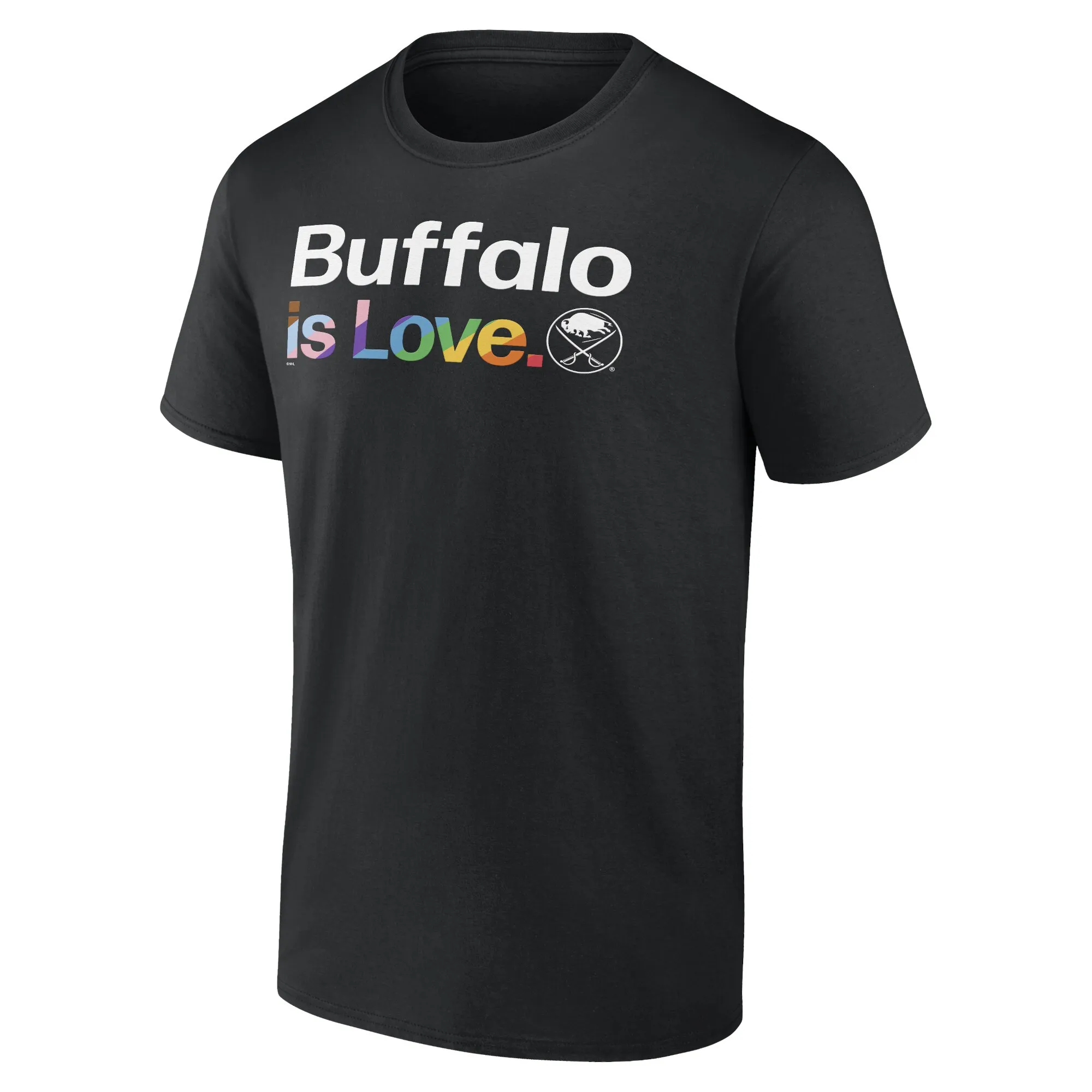 Men's Buffalo Sabres Black City Pride T-Shirt