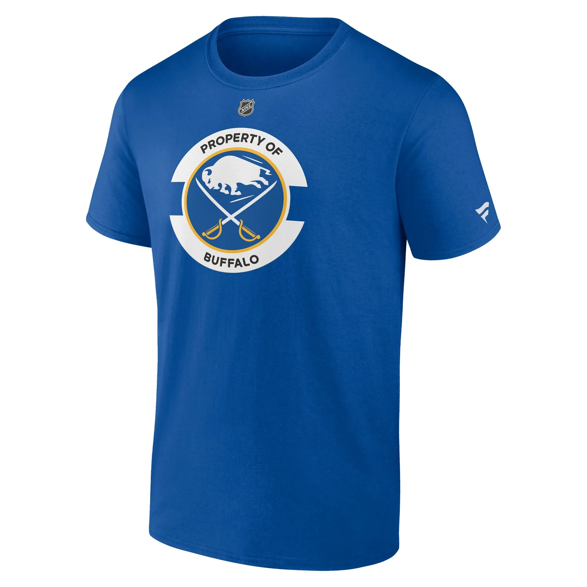 Men's Buffalo Sabres Fanatics Royal Authentic Pro Core Secondary T-Shirt