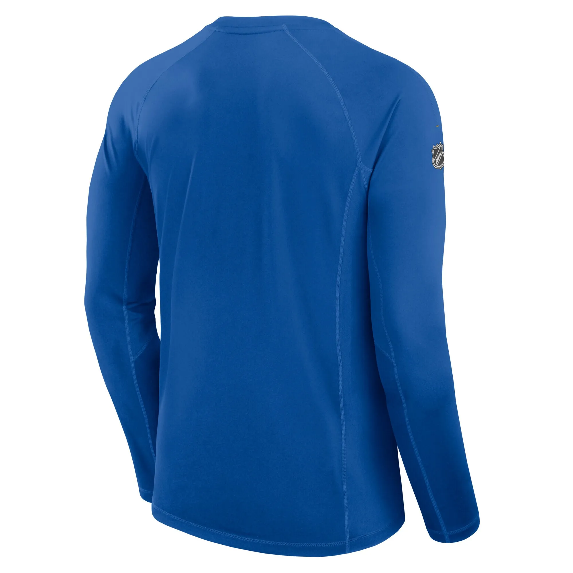 Men's Buffalo Sabres Fanatics Royal Authentic Pro Rink Tech Long Sleeve T-Shirt