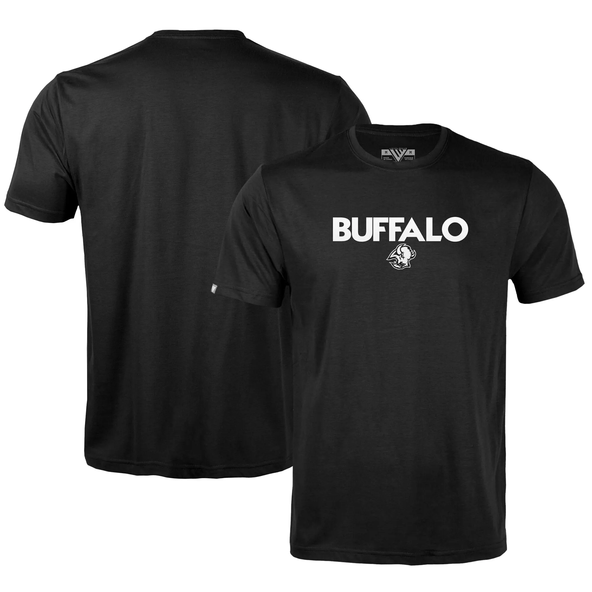 Men's Buffalo Sabres Levelwear Black Richmond City Capsule T-Shirt