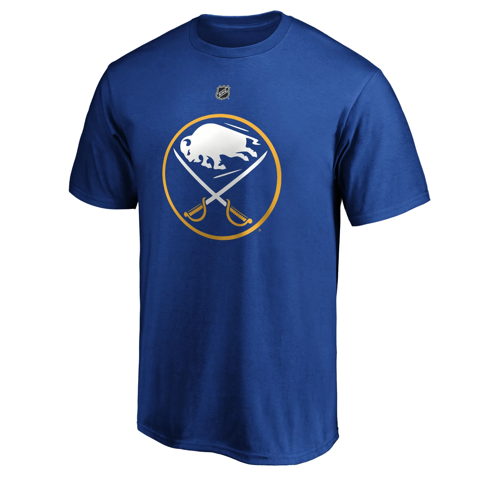 Men's Buffalo Sabres Rasmus Dahlin Fanatics Royal Authentic Stack Name & Number T-Shirt