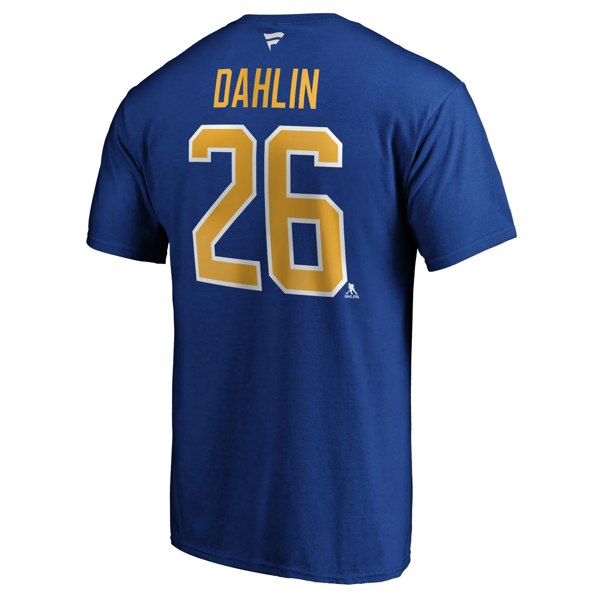 Men's Buffalo Sabres Rasmus Dahlin Fanatics Royal Authentic Stack Name & Number T-Shirt