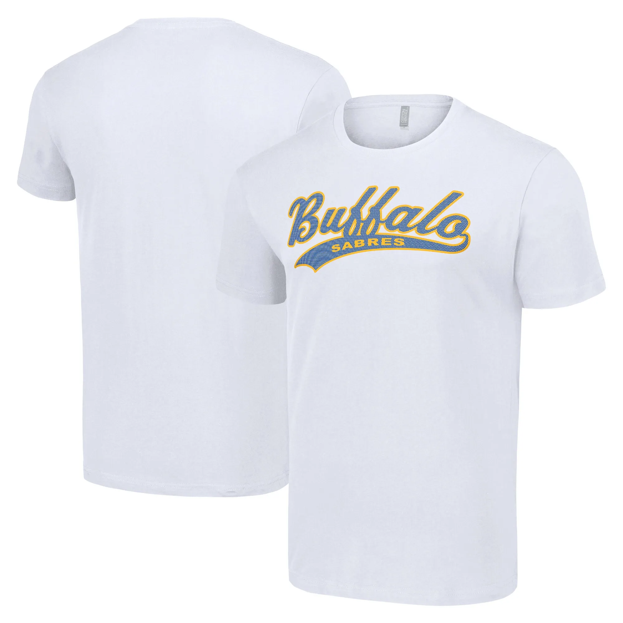 Men's Buffalo Sabres Starter White Tailsweep T-Shirt