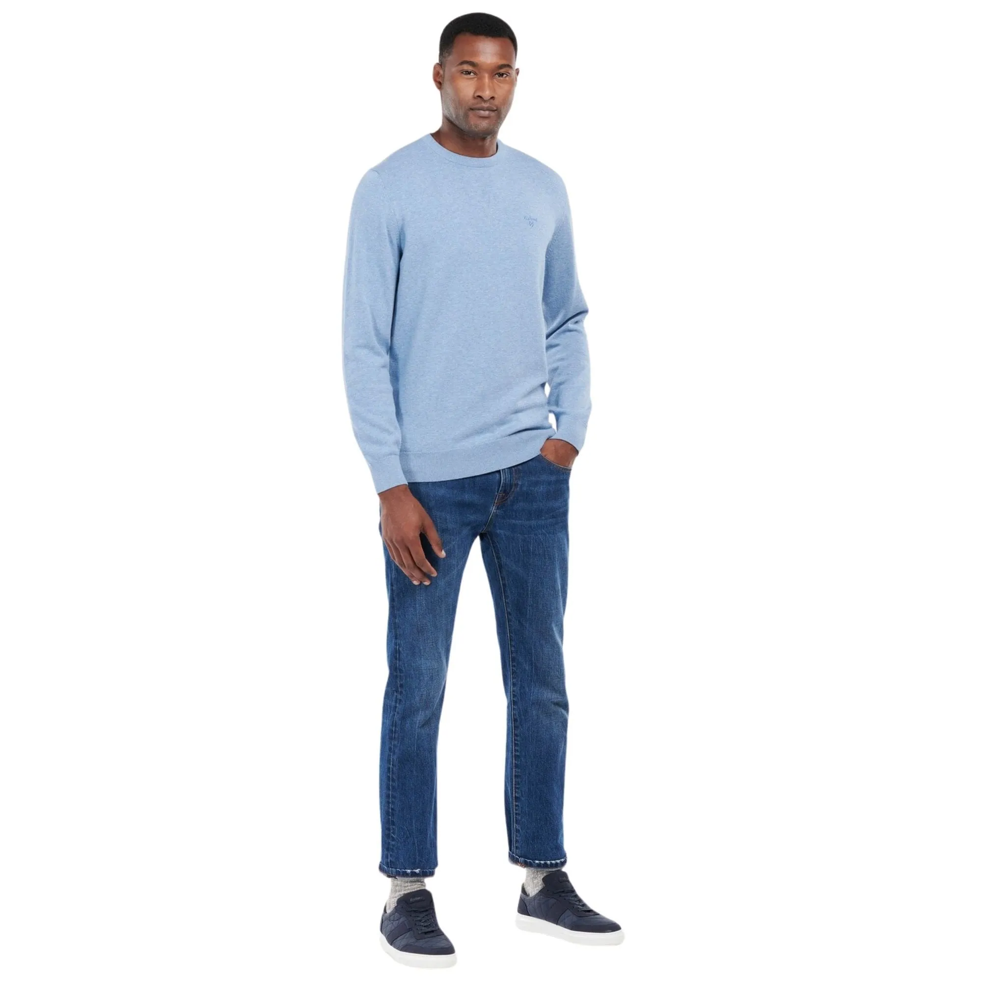 Mens Pima Crew Neck Jumper