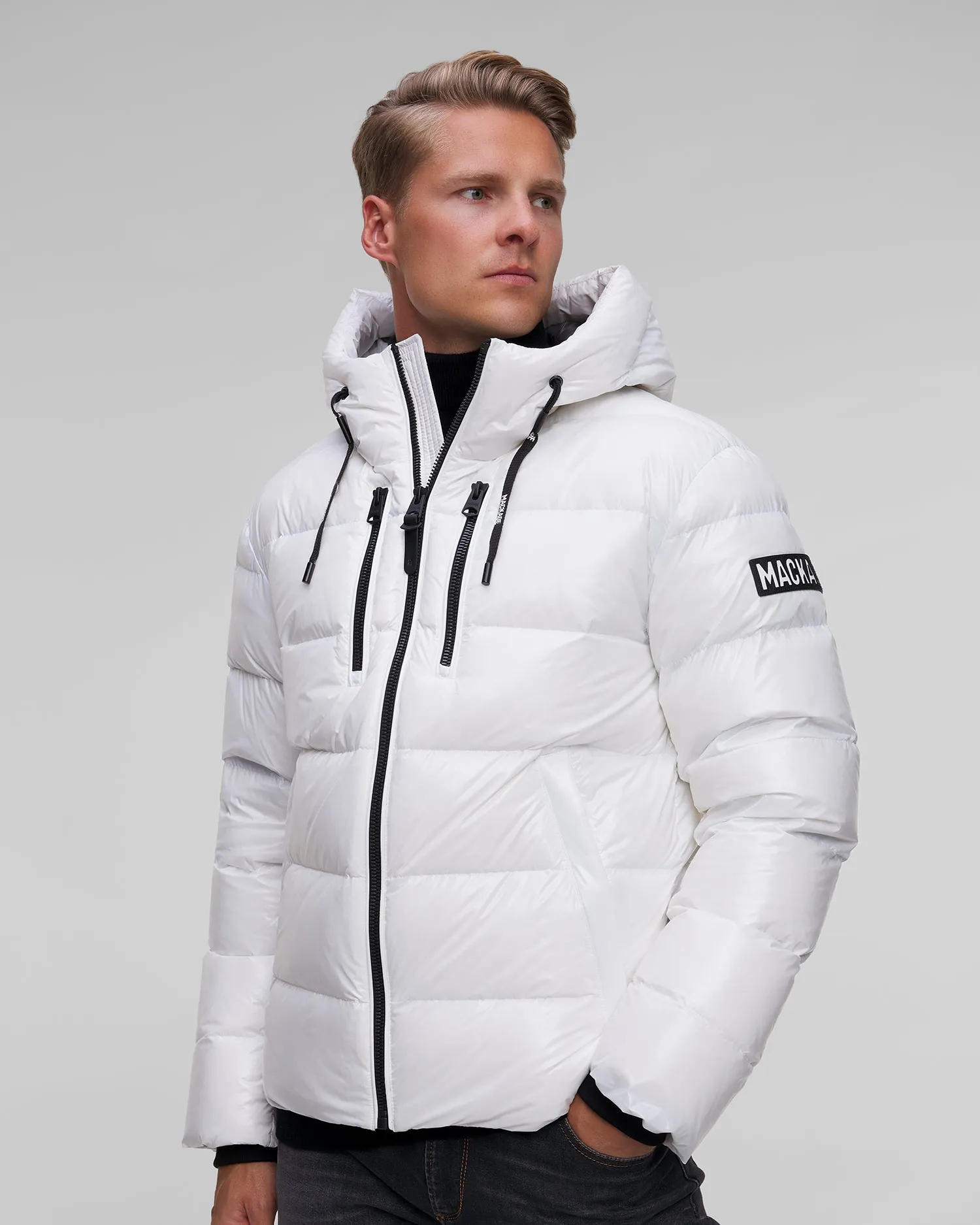 Men’s white down jacket Mackage Victor P002049-100