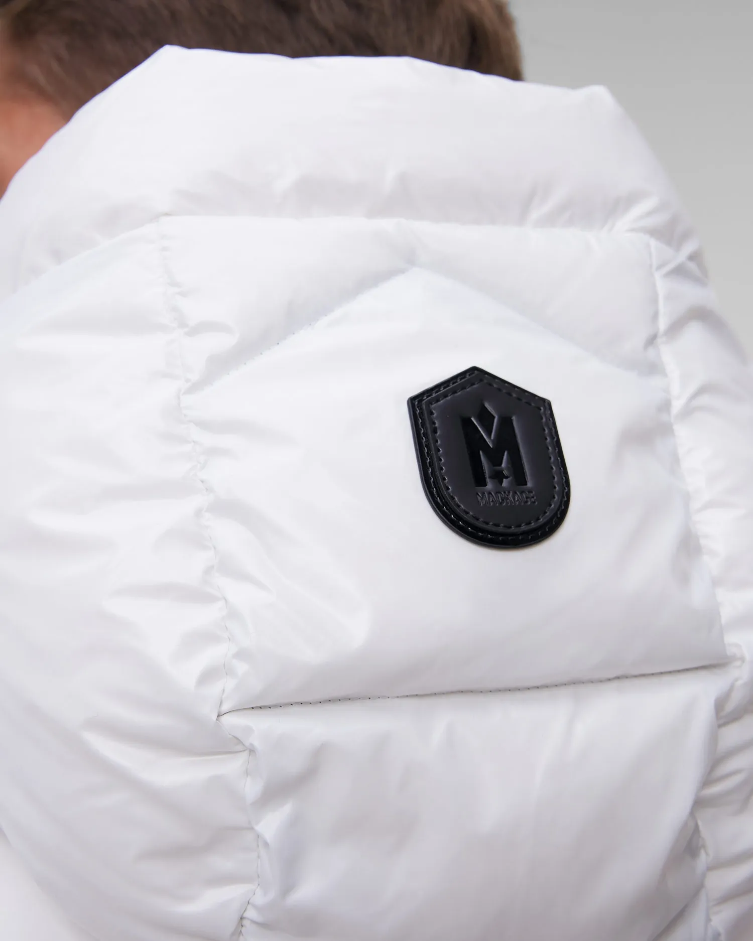 Men’s white down jacket Mackage Victor P002049-100