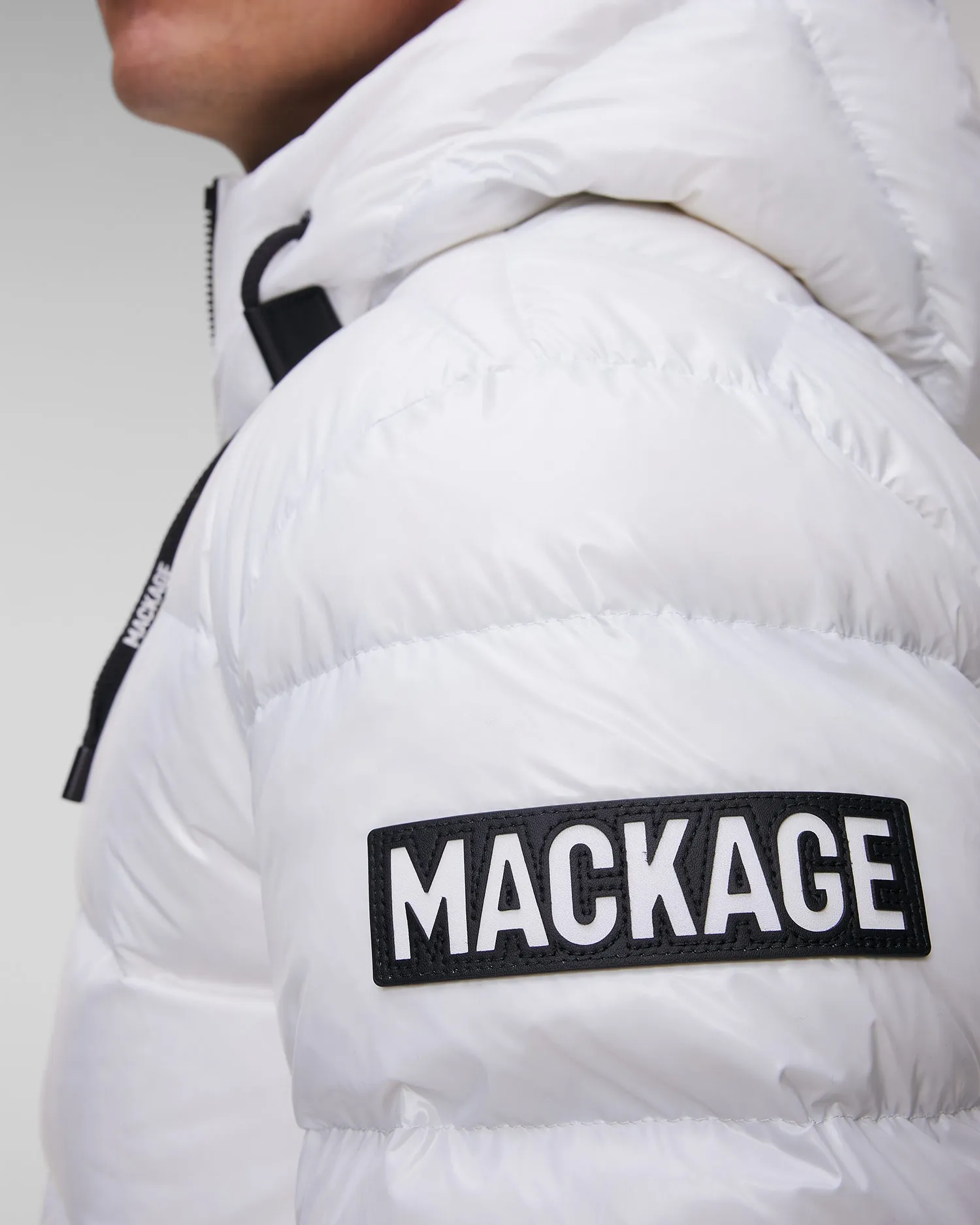 Men’s white down jacket Mackage Victor P002049-100