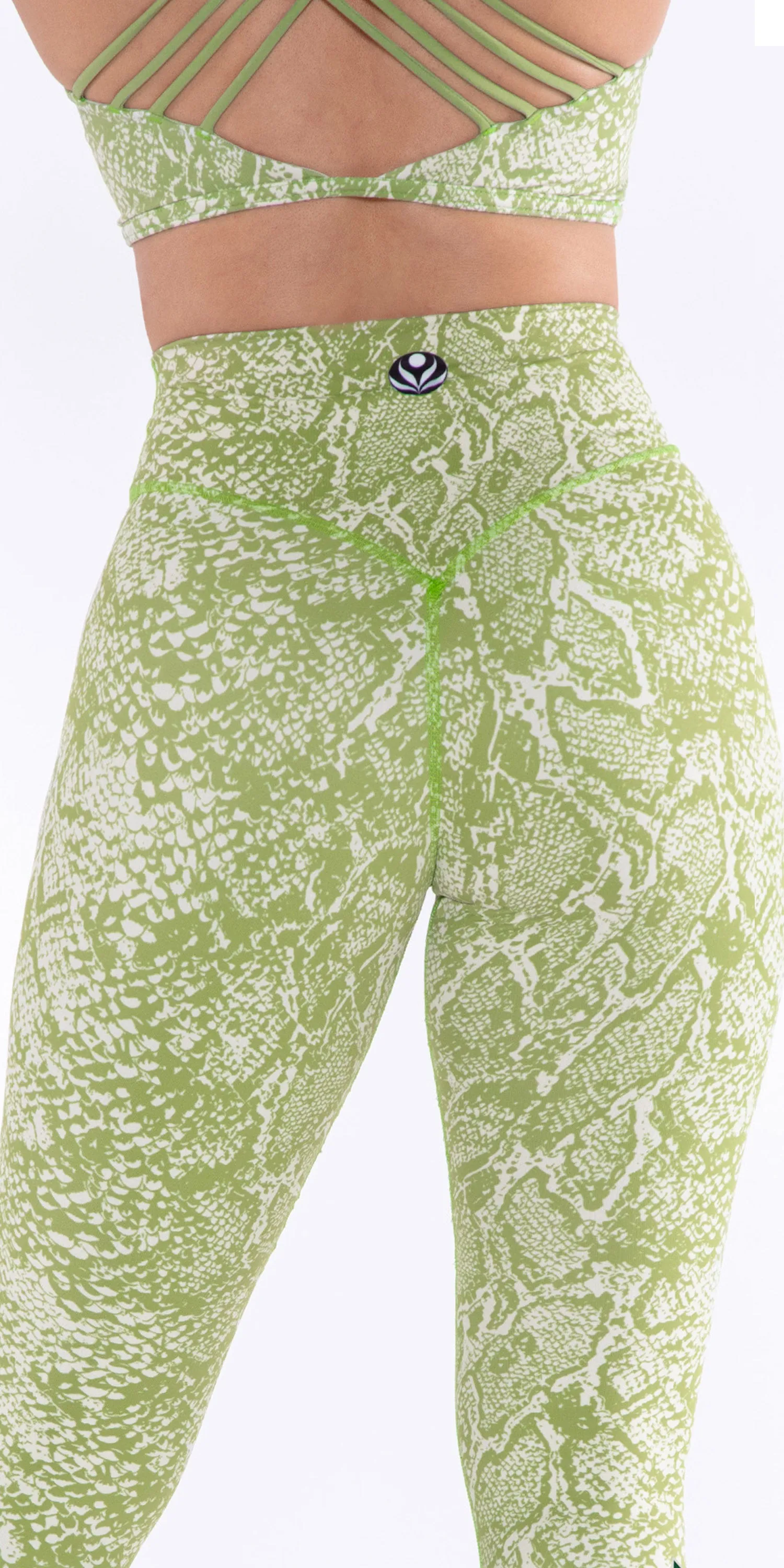 MilaMafia Green Snake - Contour Legging