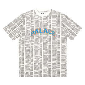 Palace Bell Man Allover Tee White