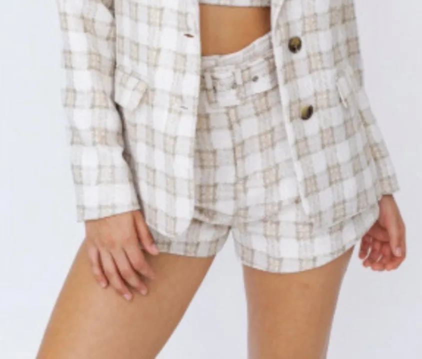 Plaid Shorts