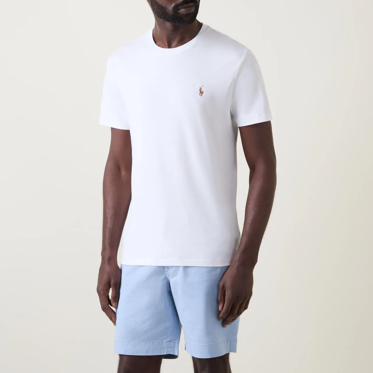 POLO RALPH LAUREN The Sustainable Edit Crew Neck Pima T-Shirt - White