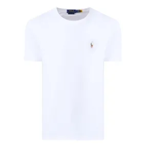 POLO RALPH LAUREN The Sustainable Edit Crew Neck Pima T-Shirt - White