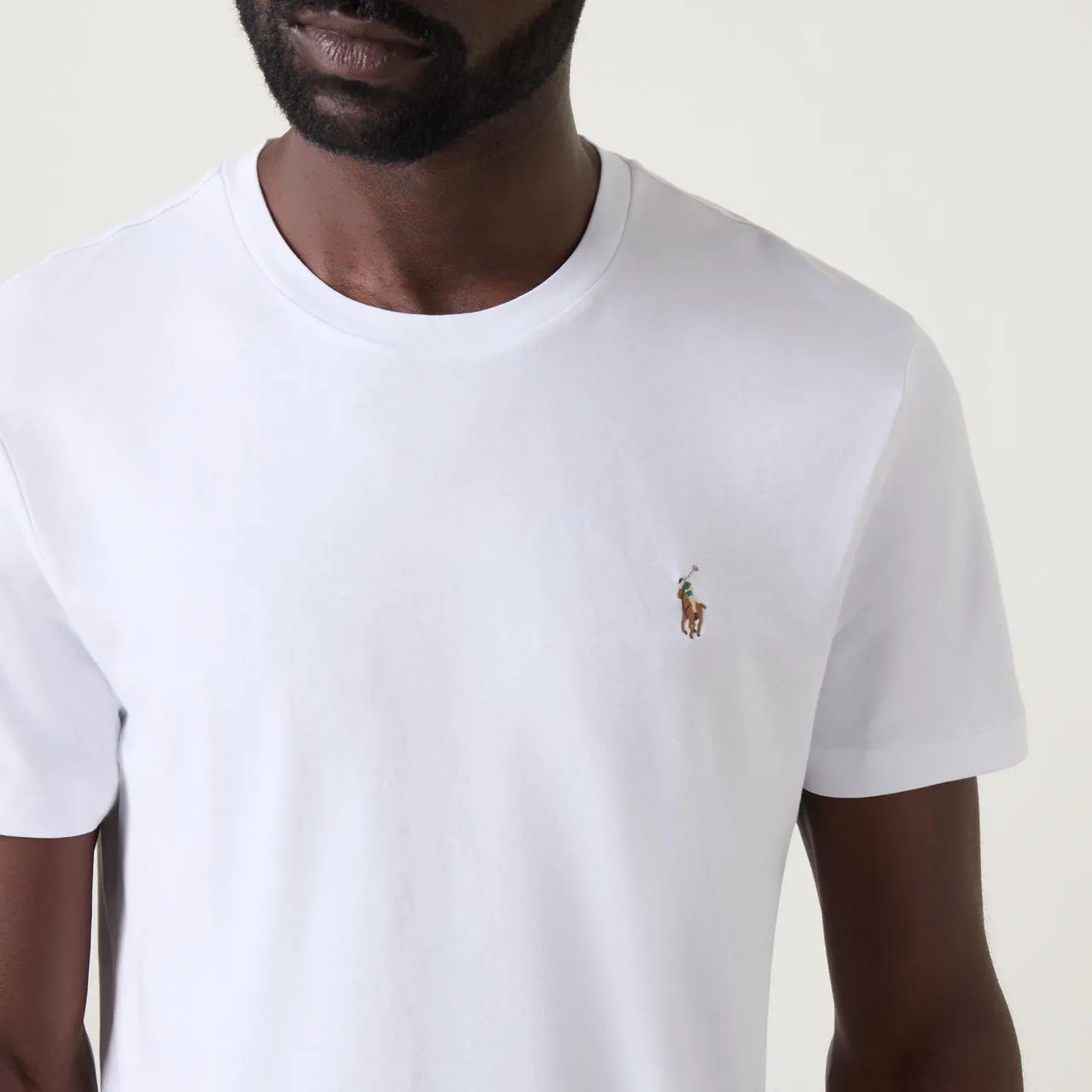 POLO RALPH LAUREN The Sustainable Edit Crew Neck Pima T-Shirt - White