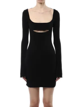 PRISCAVera LS Cut Out Mini Dress