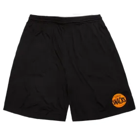 Quartersnacks 70s Logo Gym Shorts Black