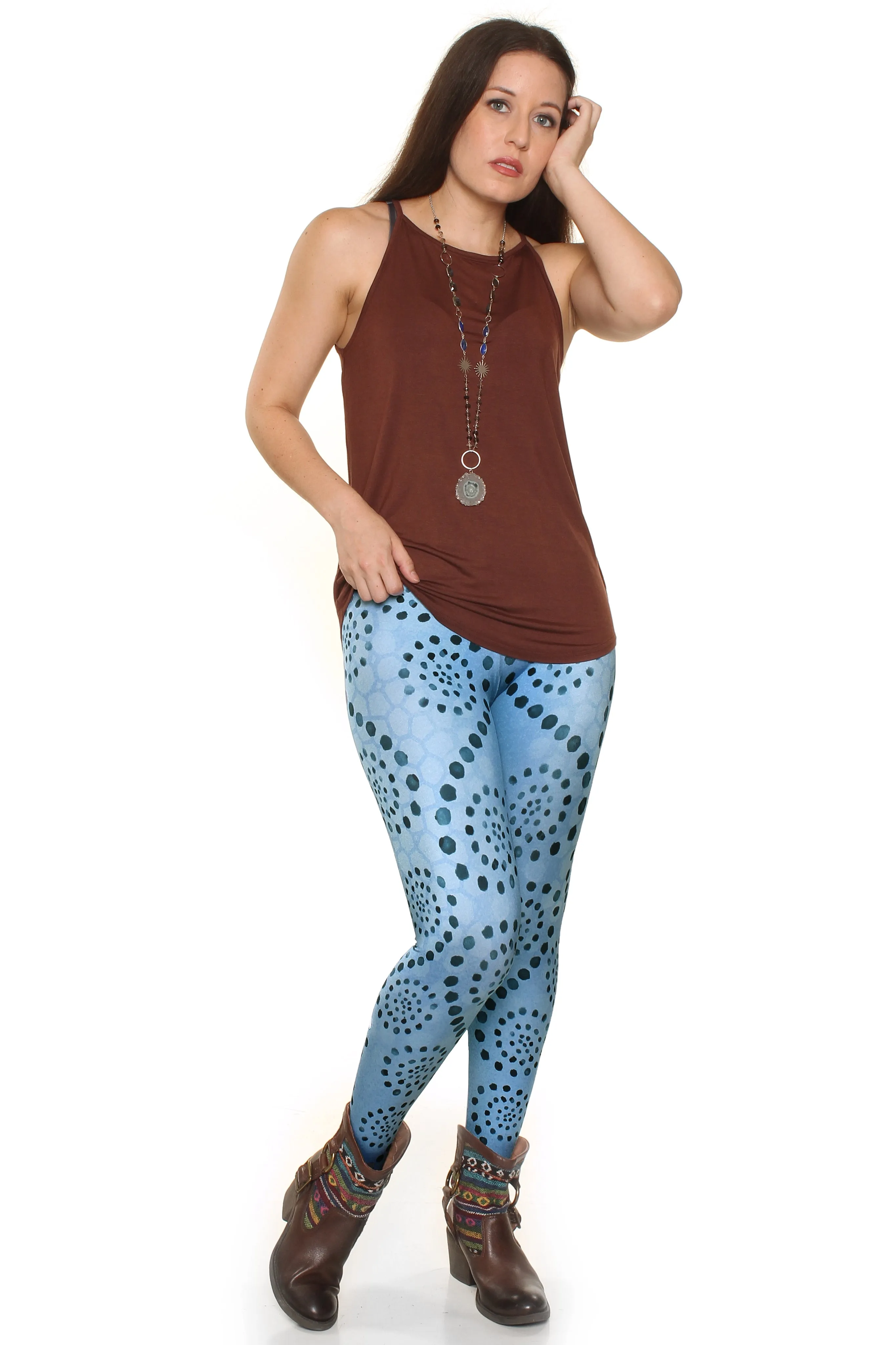 Radiant Swirls Leggings