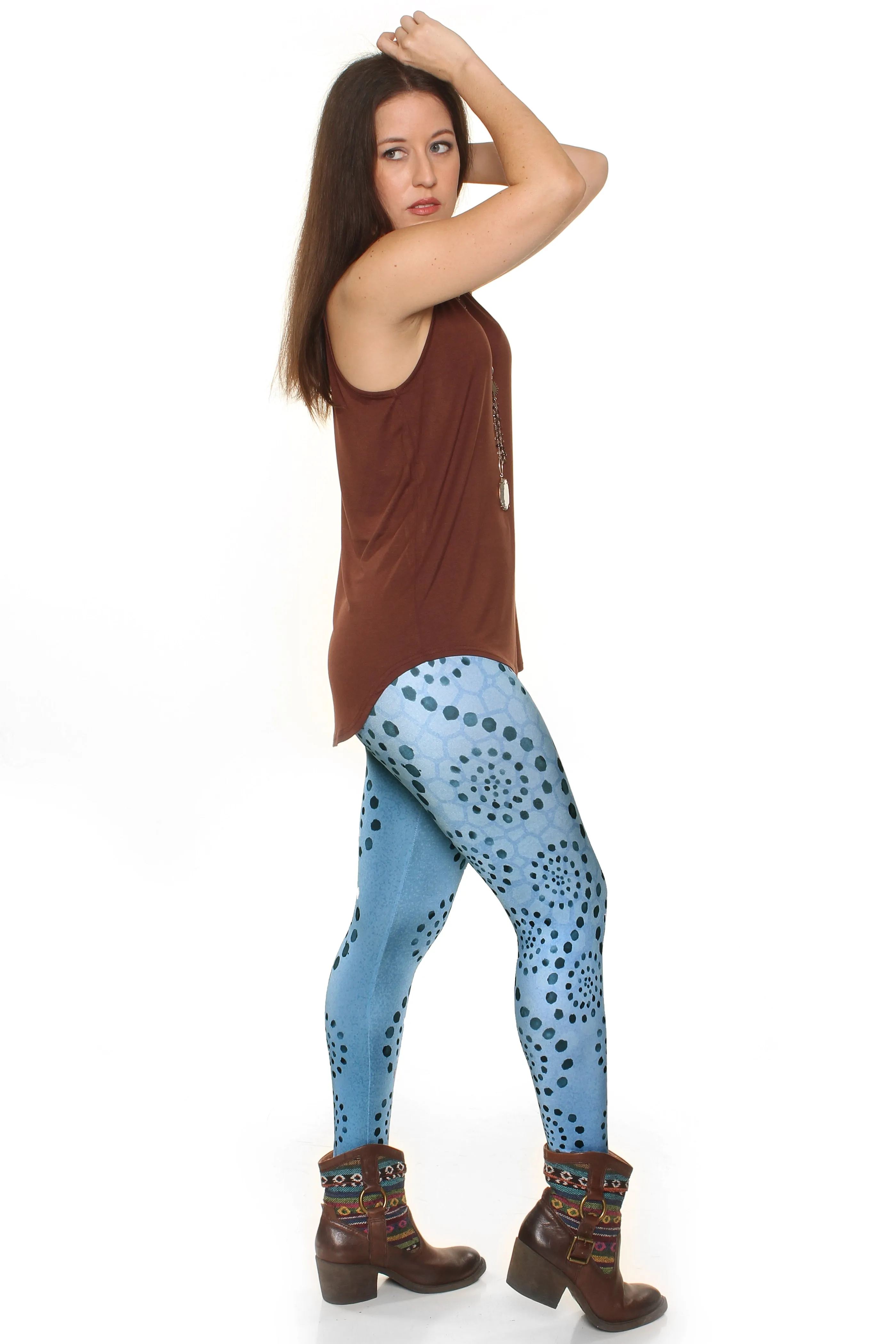 Radiant Swirls Leggings