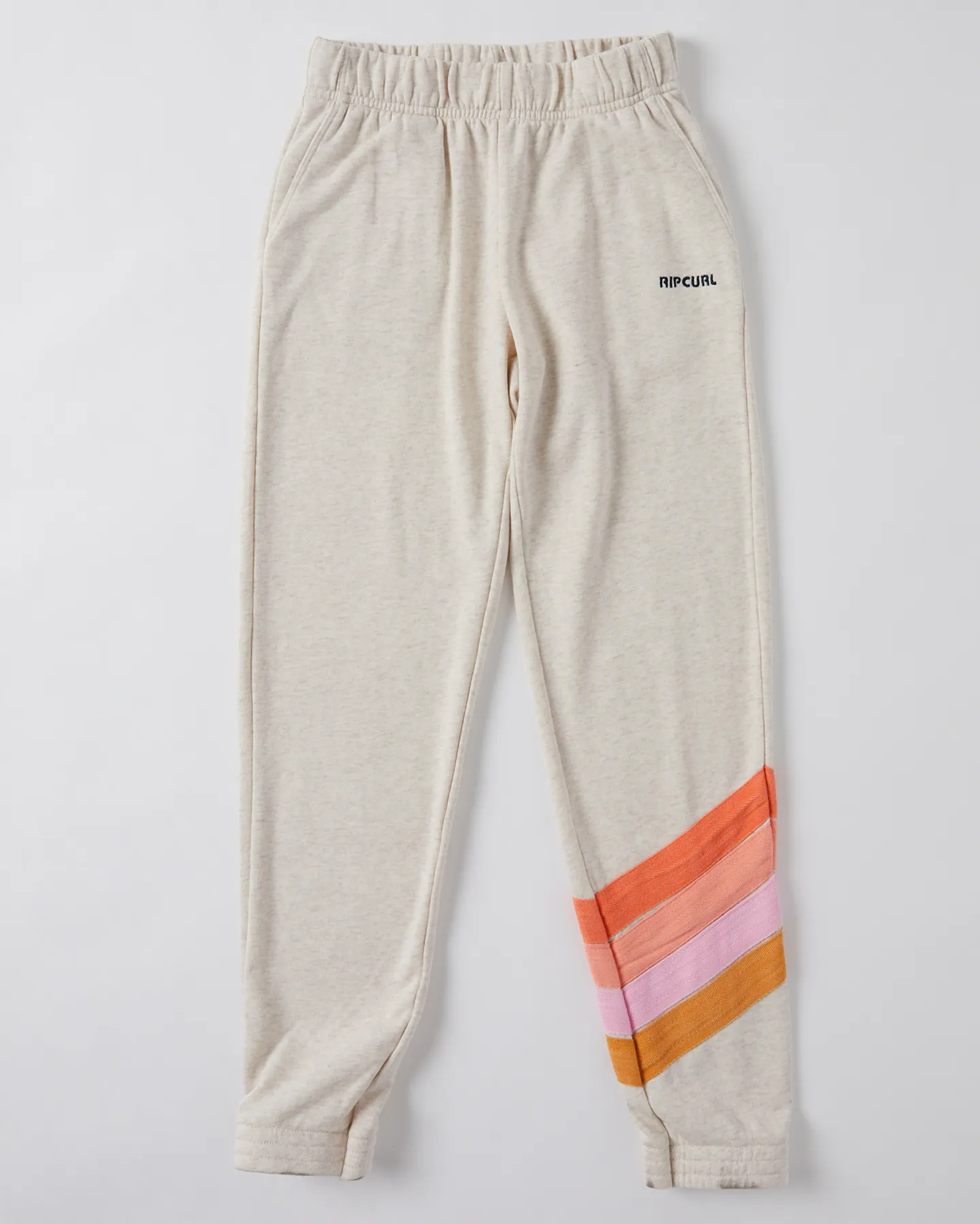 Rip Curl Day Break Trackpant - Teens - Oatmeal Marle | SurfStitch