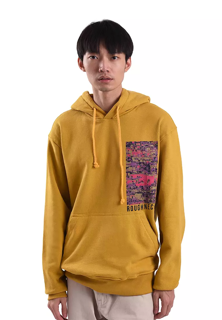 Roughneck 1991 Roughneck H074 Mustard Noisy Boys Hoodie