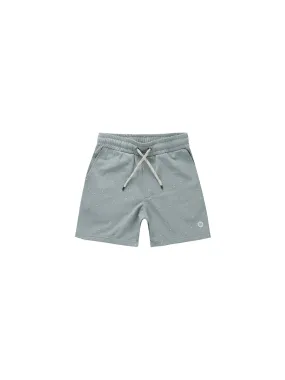 Rylee & Cru - Blue Speckle Cove Essential Oceanside Tech Short