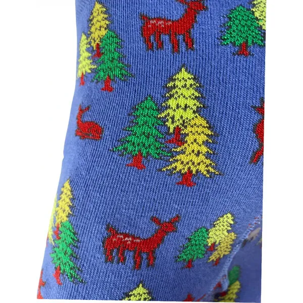 Slugs & Snails Elk Footed Tights, Blue & Multicolors