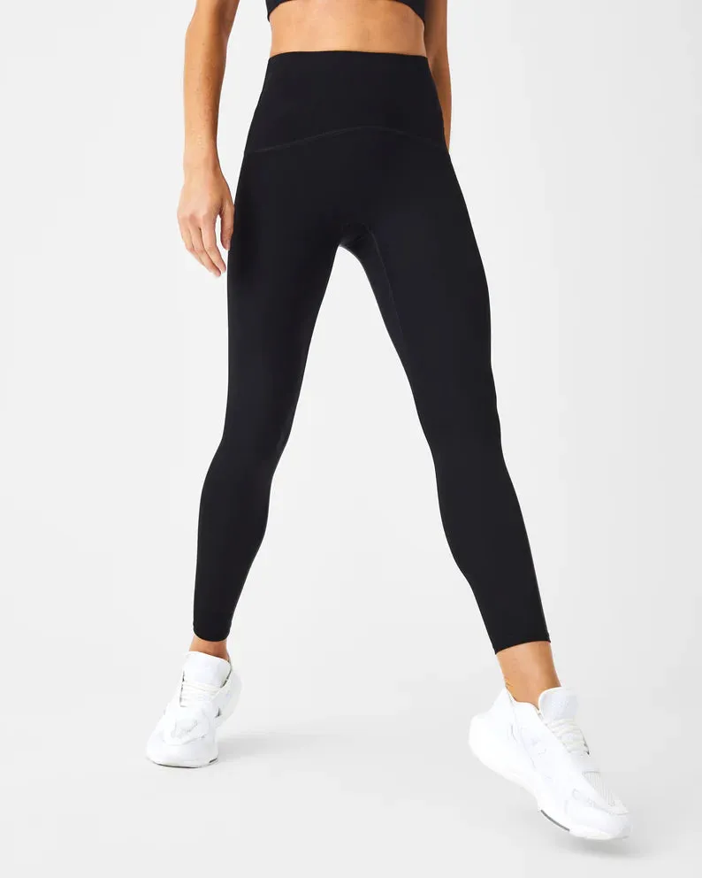 Spanx Booty Boost Active 7/8 Very Black Leggings