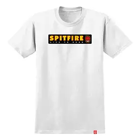 SPITFIRE LTB TEE WHITE/MULTI