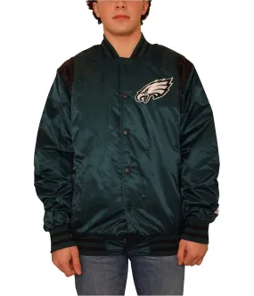 Starter Mens Philadelphia Eagles Varsity Jacket, TW1