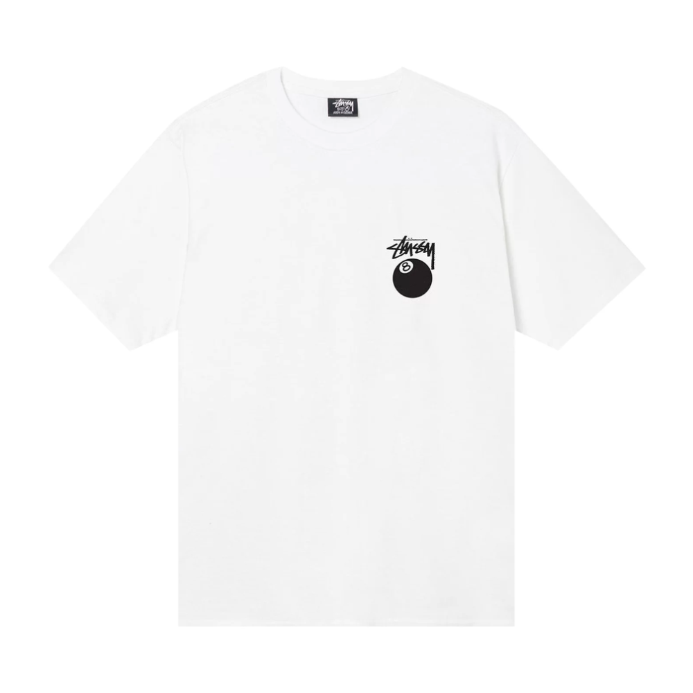 Stussy Billiards Tee 'White'