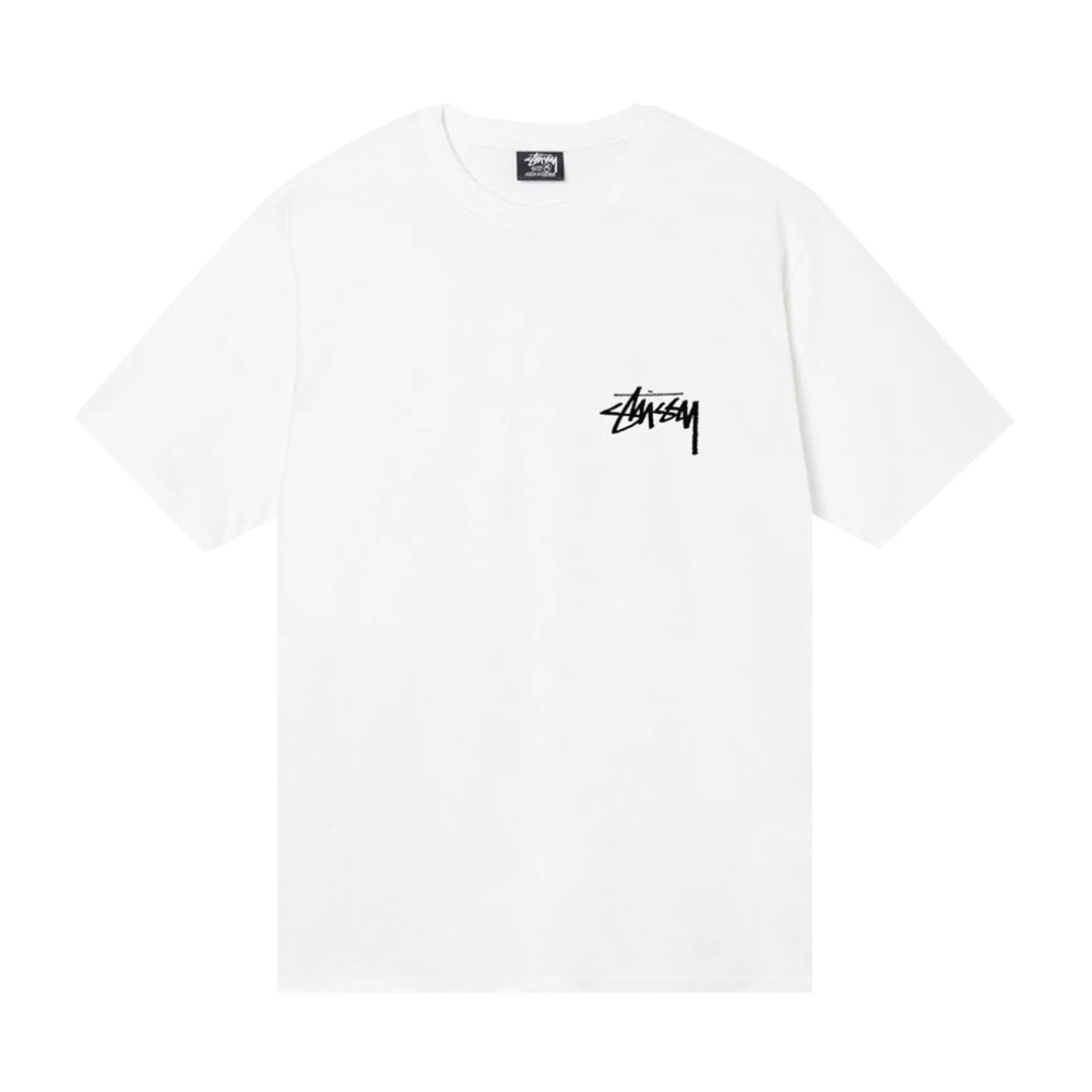 Stussy Withered Flower Tee 'White'