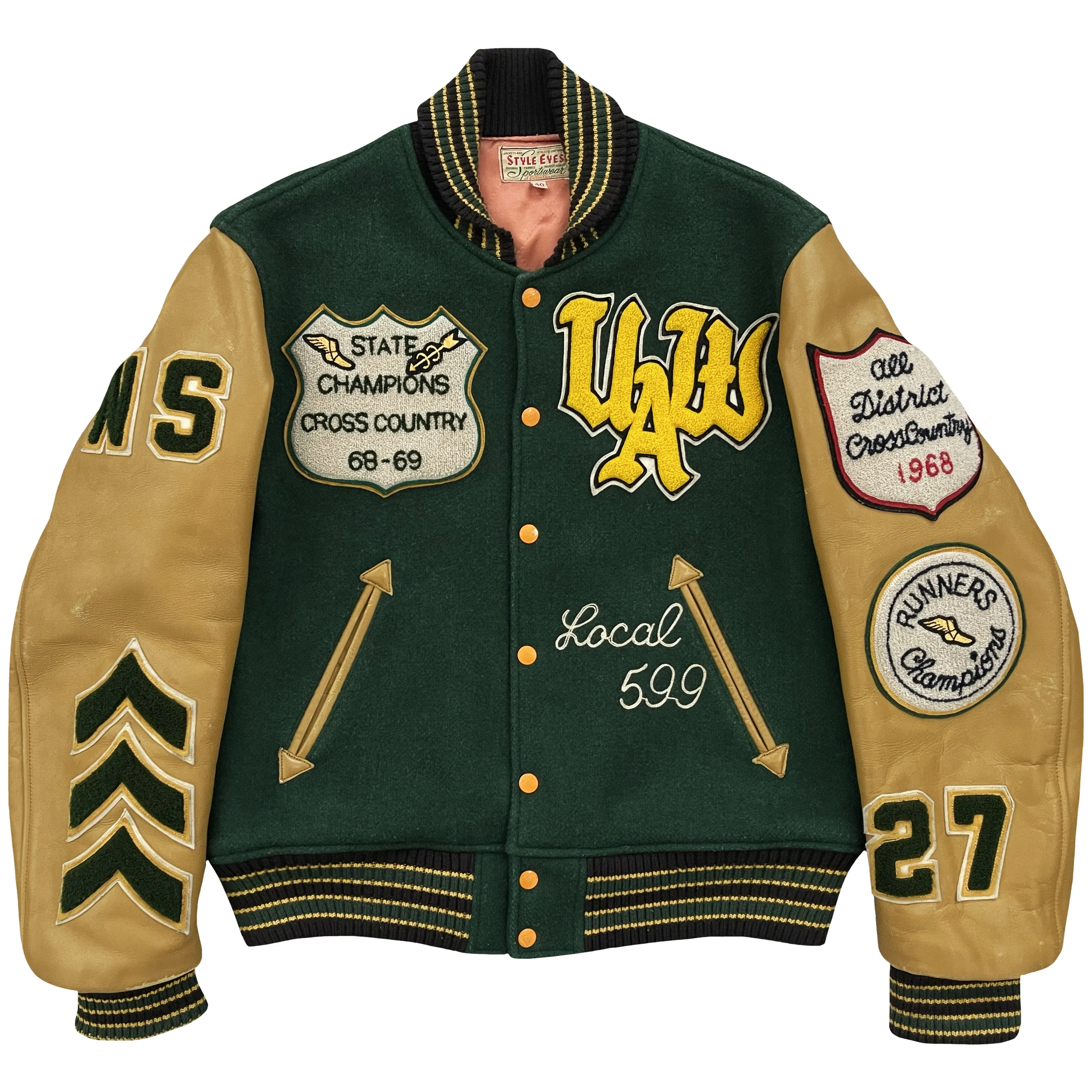 Style Eyes Varsity Jacket