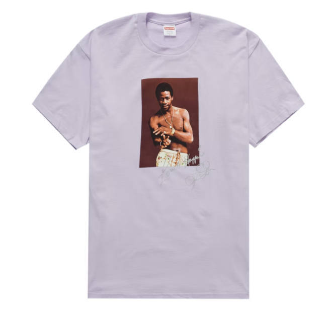 Supreme Al Green Tee Light Purple