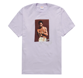 Supreme Al Green Tee Light Purple