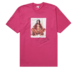 Supreme Lil Kim Tee Pink