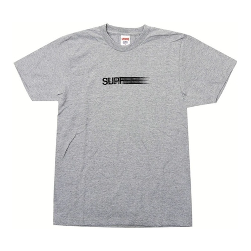 Supreme Motion Logo Tee Heather Grey