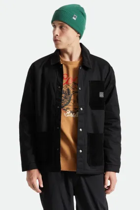 Survey Utility Lined Chore Coat - Black