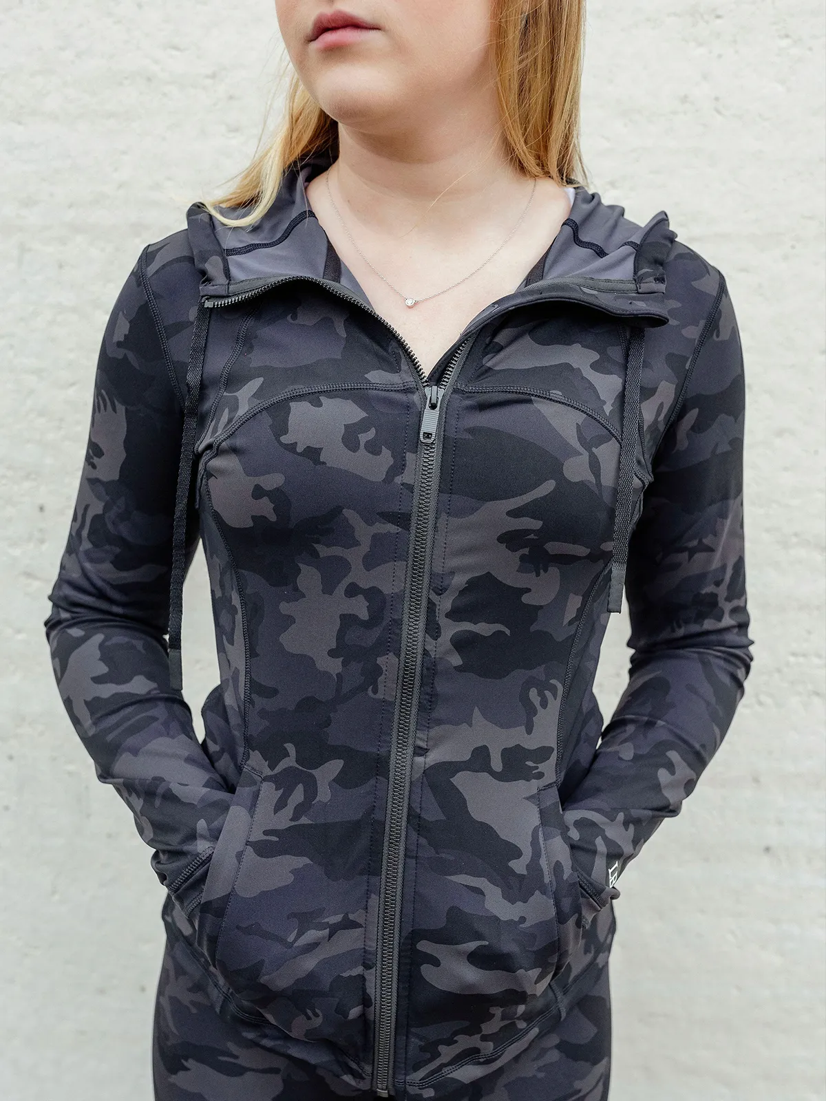 The Abigail Camo Hooded Jacket