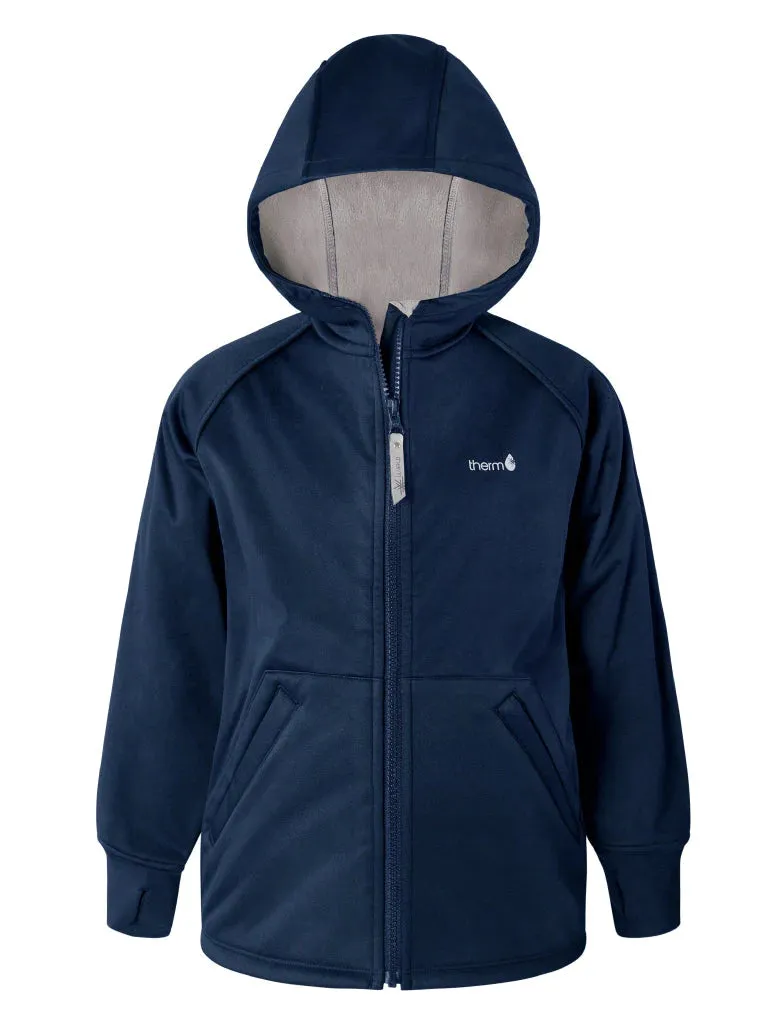 The All-Weather Fleece Hoodie - Navy - KIDS