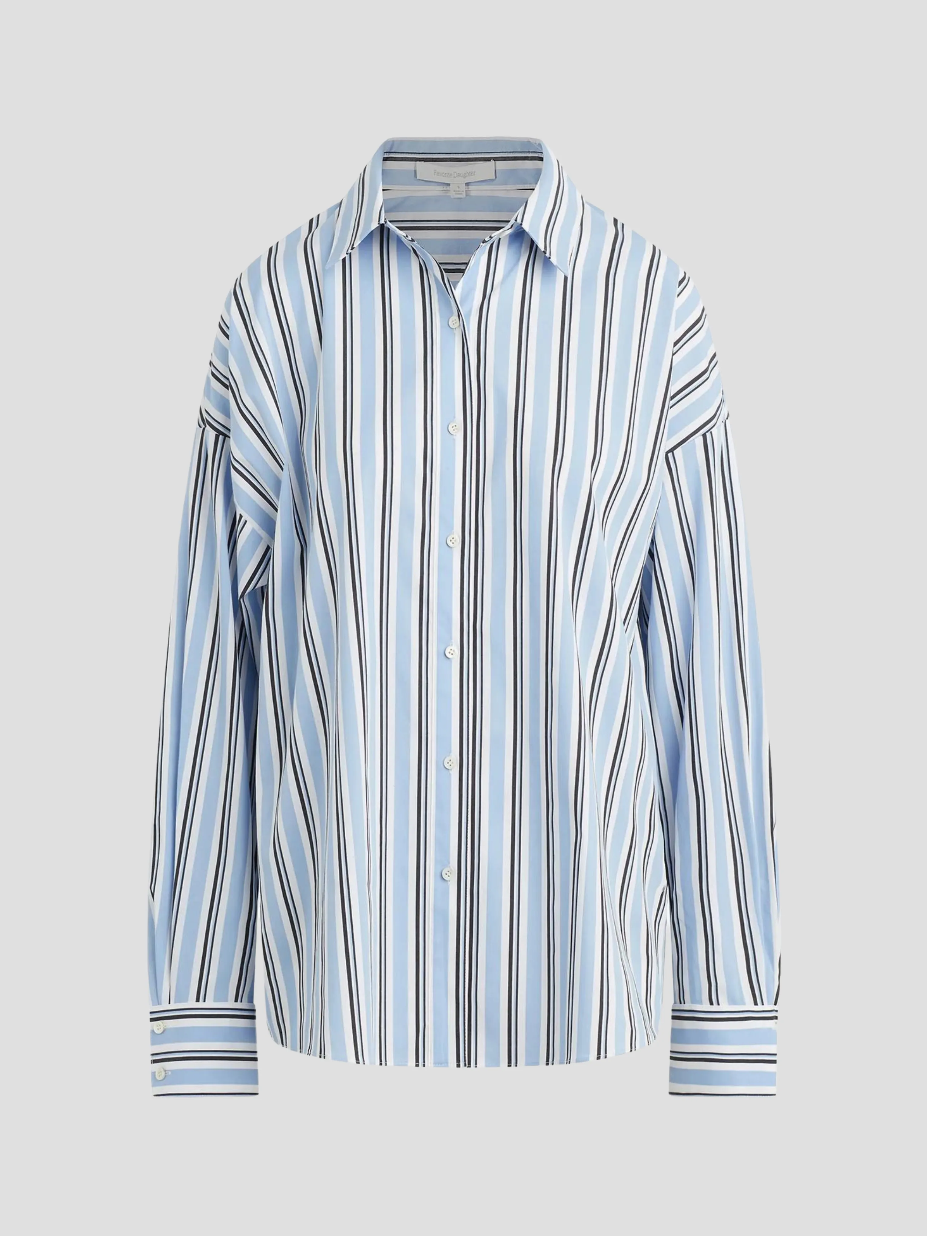 The Ex Boyfriend Shirt in Blue Stripe