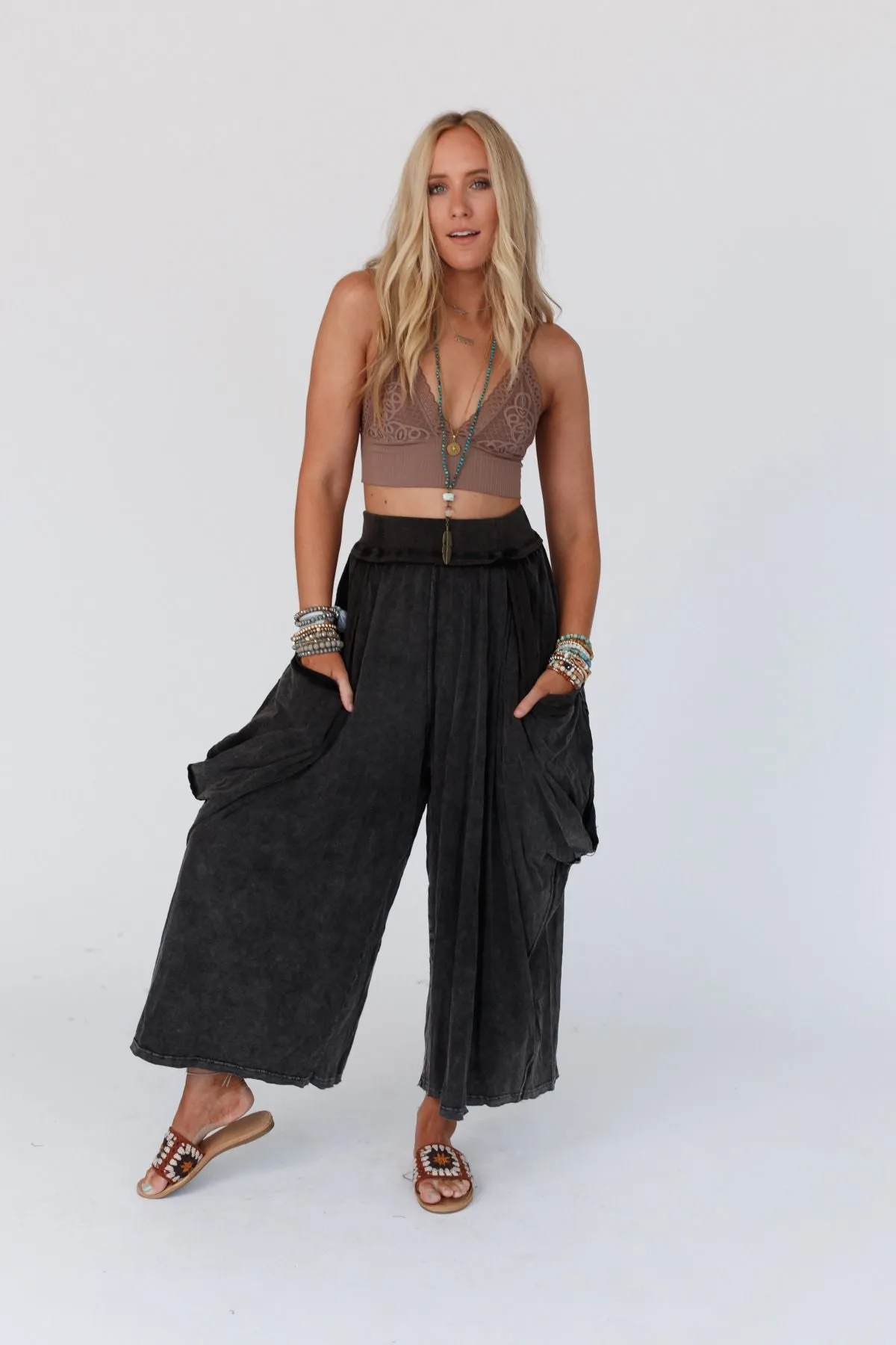 To The Max Harem Pant - Black