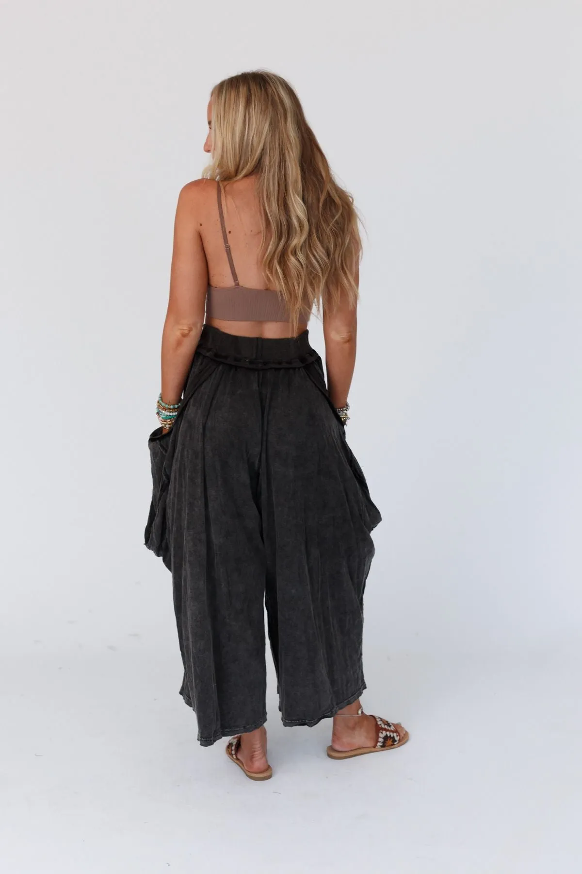 To The Max Harem Pant - Black