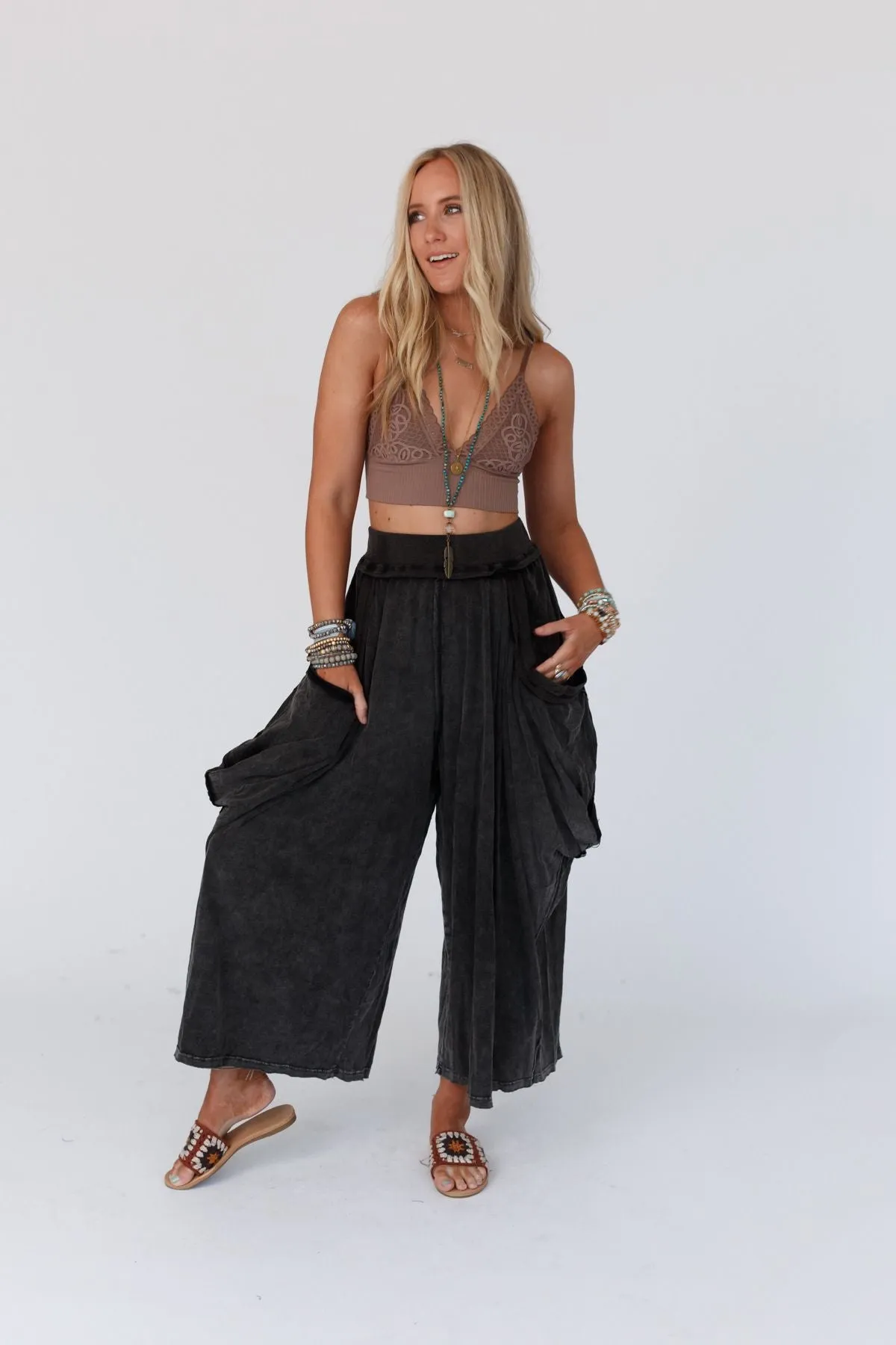 To The Max Harem Pant - Black