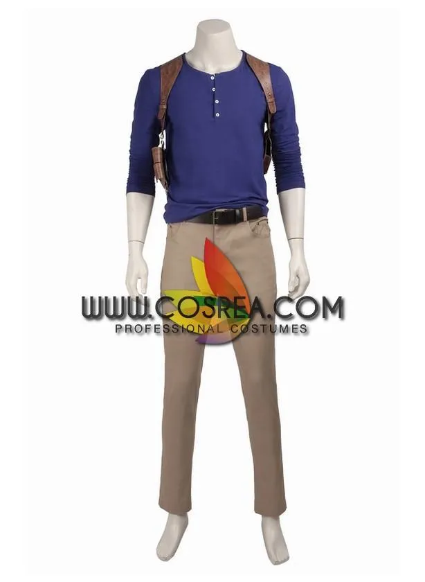 Uncharted Nathan Drake A Thief's End Cosplay Costume