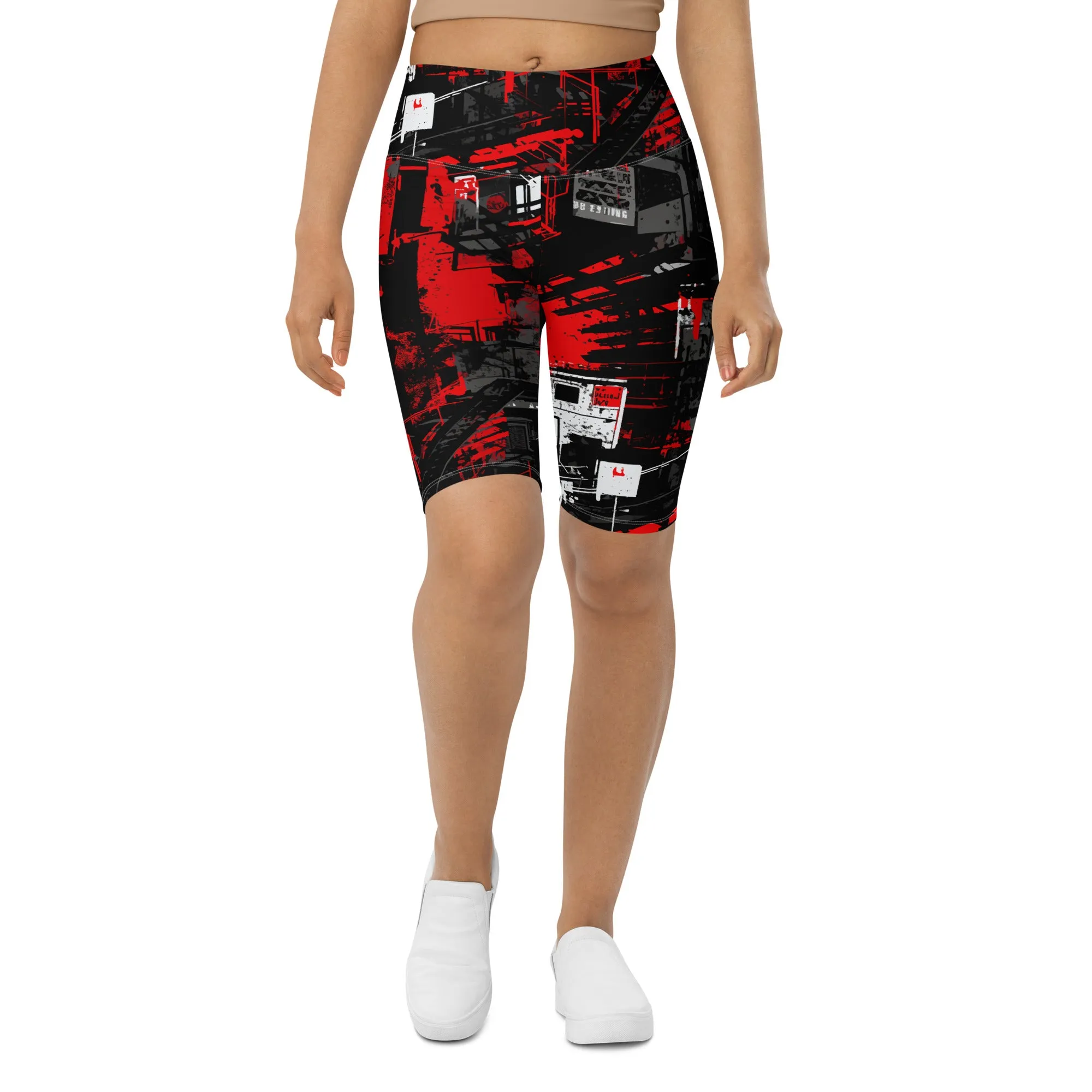 Urban Chic: Women's Mile After Mile Biker Shorts - Urban Decay 001