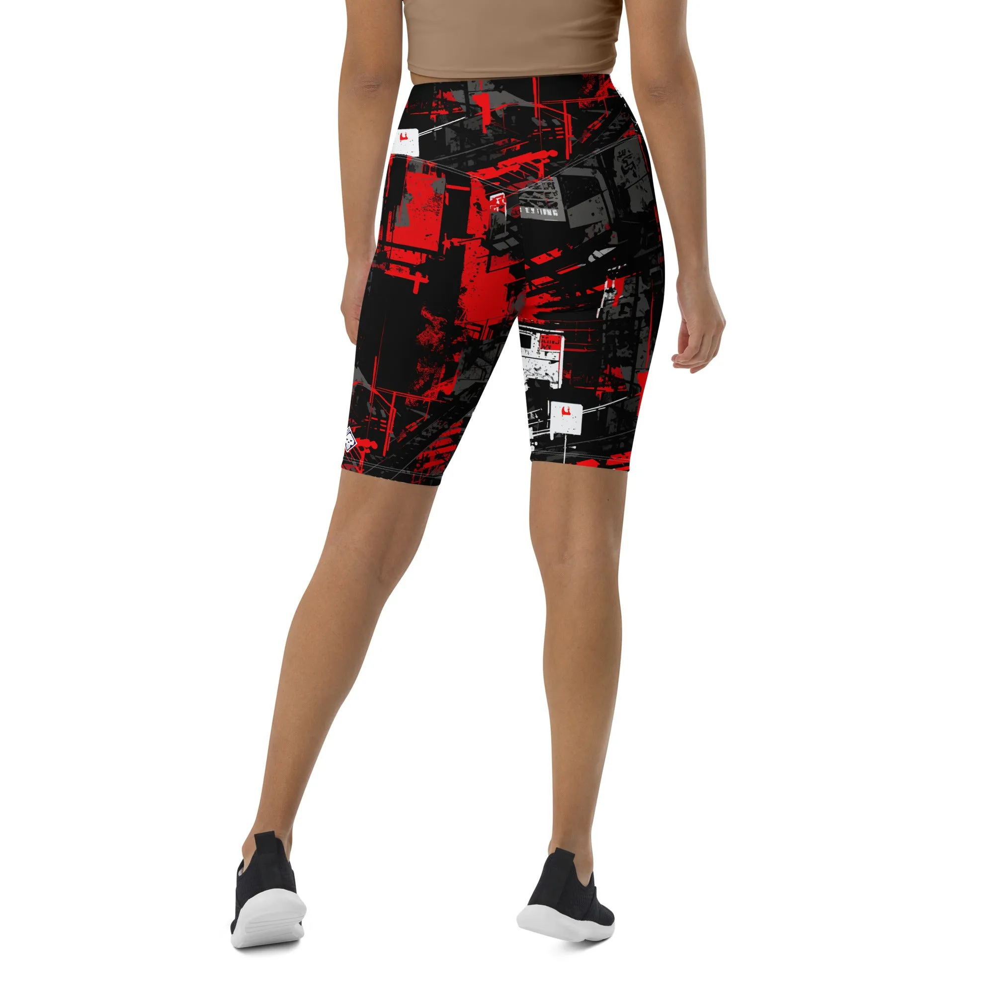 Urban Chic: Women's Mile After Mile Biker Shorts - Urban Decay 001