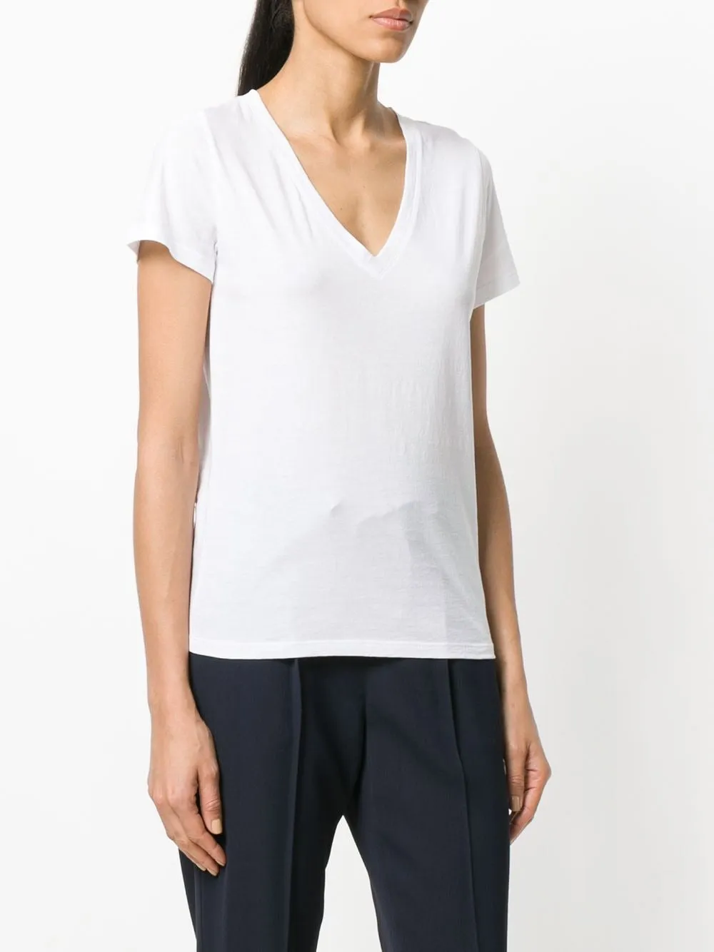 Vince Essential Pima Cotton V-Neck T-Shirt (More Colors)