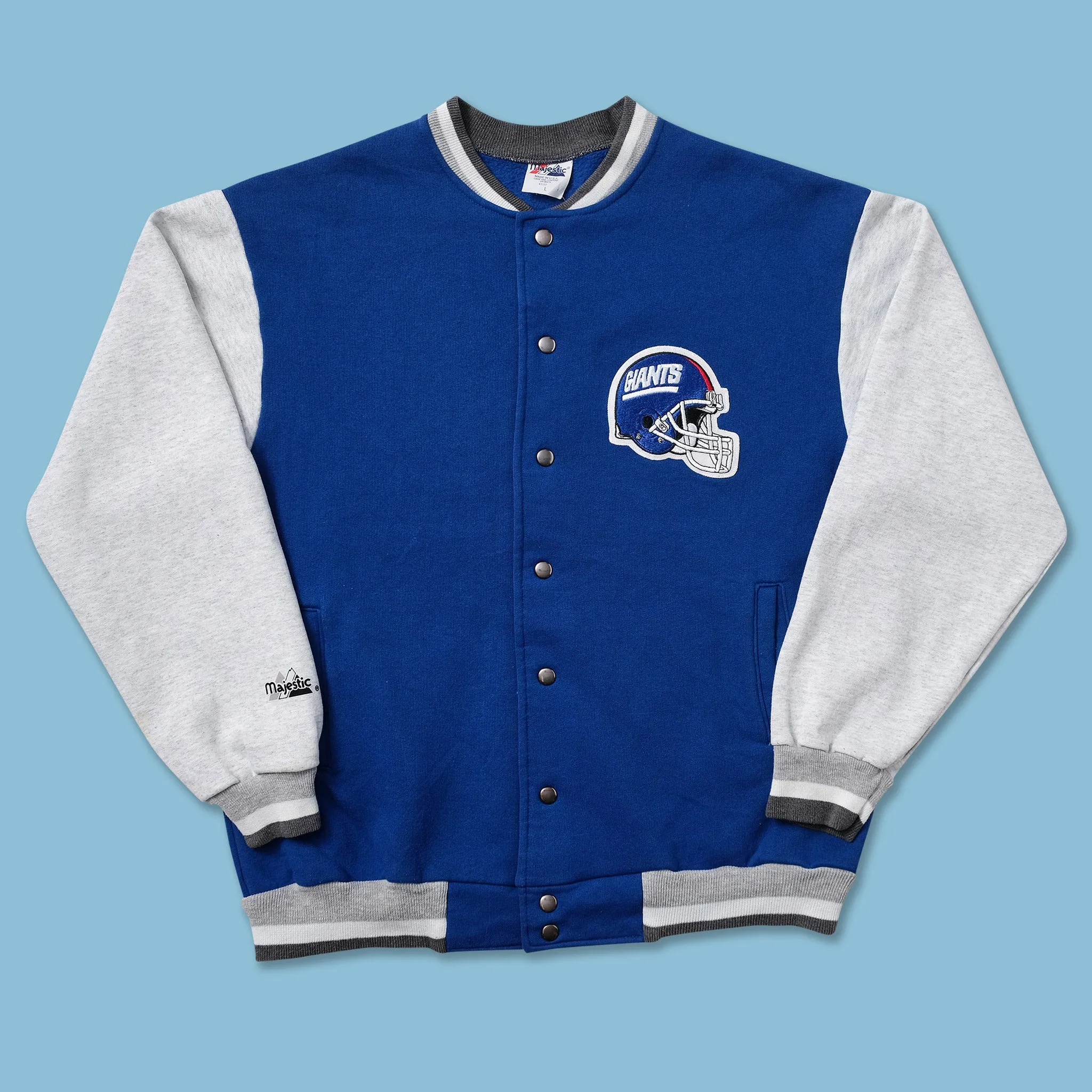 Vintage New York Giants Cotton Varsity Jacket Medium